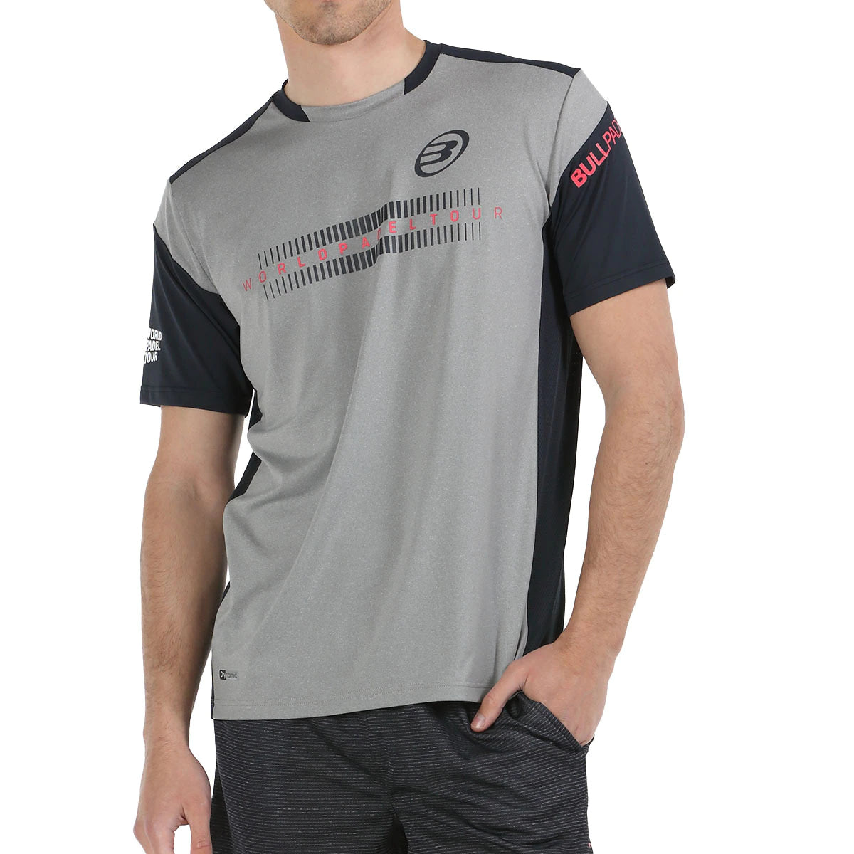 Camisa Bullpadel RIDE 151 Gris Medio Vigore