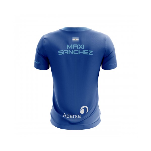 Camisa Bullpadel JANO MAXI SANCHEZ 031 Azul Tinta