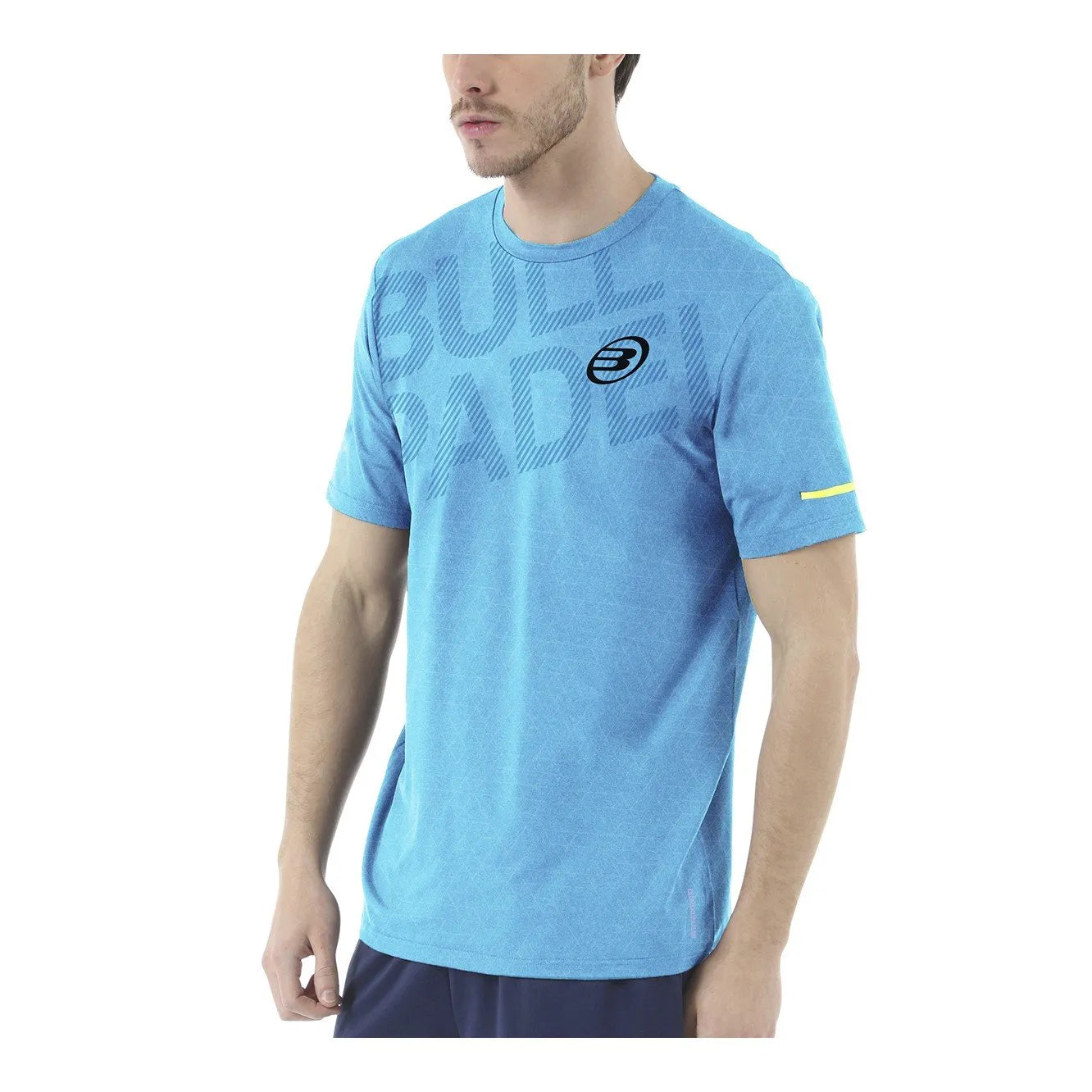 Camiseta Bullpadel IRATE 313 Azul Turquesa
