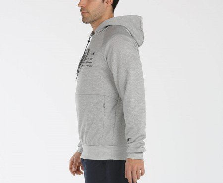 Sudadera Bullpadel LADYAR 151 Gris Medio Vigore