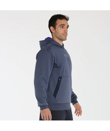 Sudadera Bullpadel LEZ 088 Azul Lavado