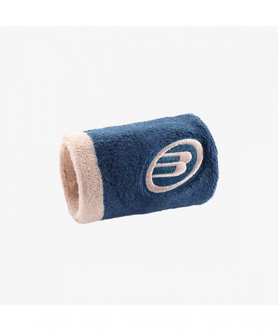 MUÑEQUERA BULLPADEL BPMU2205 AZUL PROFUNDO/SALMON FLUOR