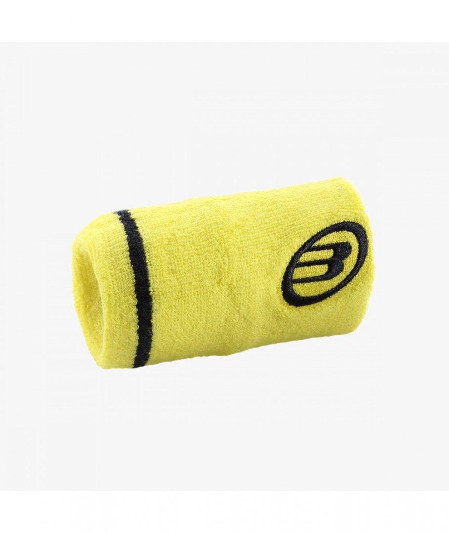 MUÑEQUERA BULLPADEL BPMU221 AZUL PROFUNDO/AMARILLO LIMON FLUOR