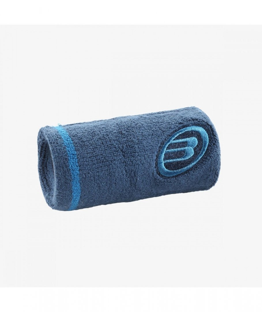 MUÑEQUERA BULLPADEL BPMU221 AZUL PROFUNDO/AMARILLO LIMON FLUOR
