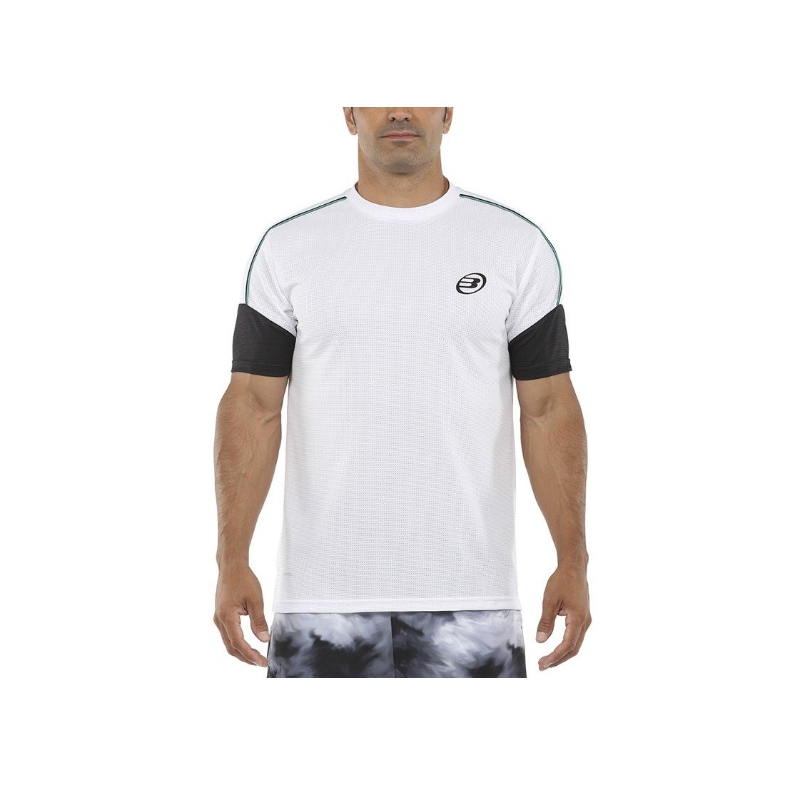 Camiseta Bullpadel CAQUETA 012 Blanco