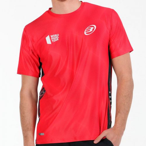 Camisa Bullpadel ROGOR 499 Carmesi