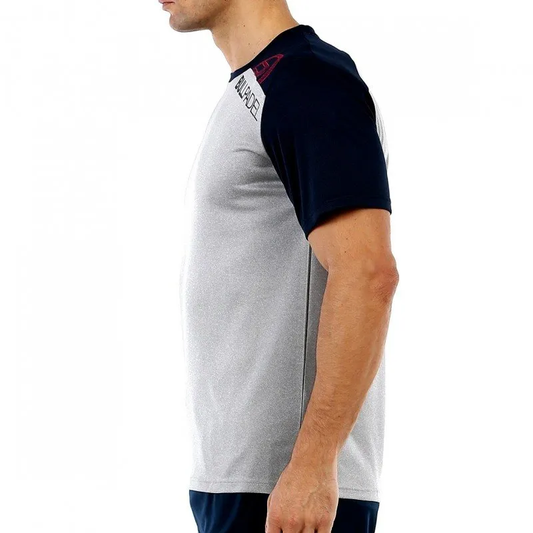 Camiseta Bullpadel UNUT 151 Gris