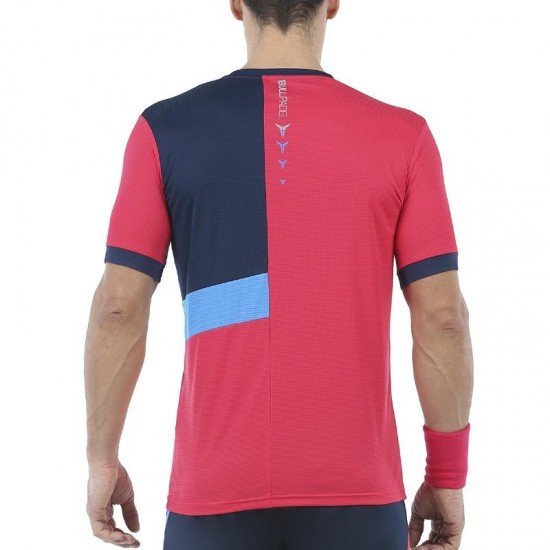 Camiseta Bullpadel URPA 714 Fresa