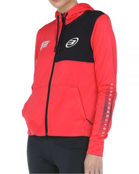 Sudadera Bullpadel RODIGAL 499 Carmesi