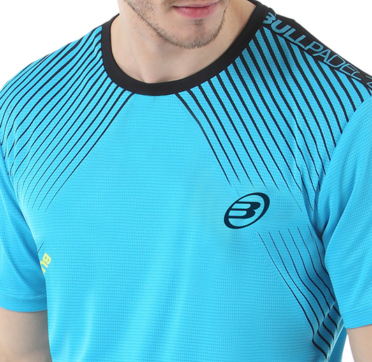 Camiseta Bullpadel IMOTEP 013 Turquesa