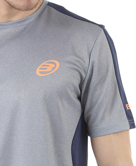 Camiseta Bullpadel INSACIA 151 Gris Medio