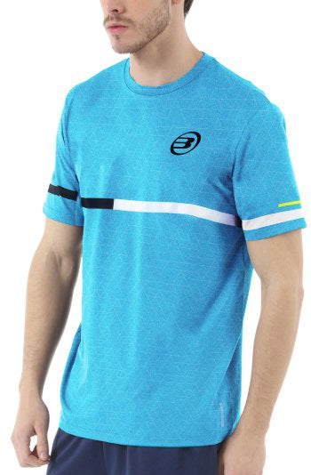 Camiseta Bullpadel INTRIA 313 Azul Turquesa