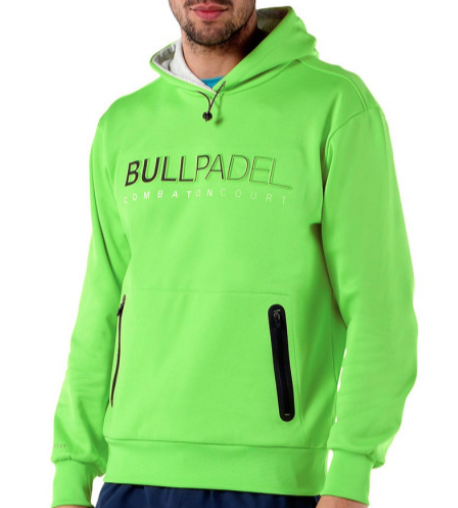 Sudadera Bullpadel CALLE 074 Verde