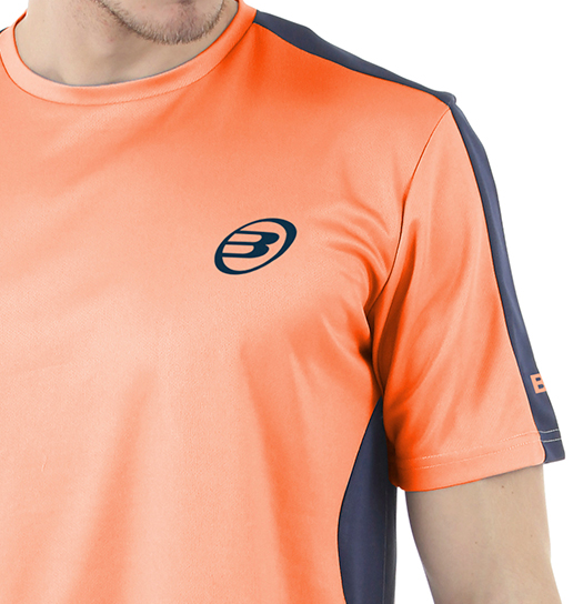 Camiseta Bullpadel IUNET 529 Naranja Flour