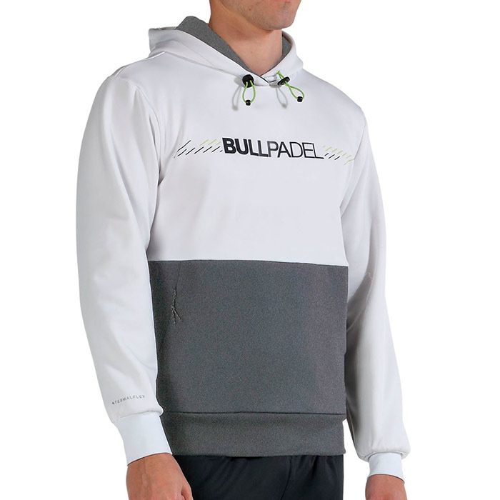 Sudadera Bullpadel IMBUI M 012 Blanco