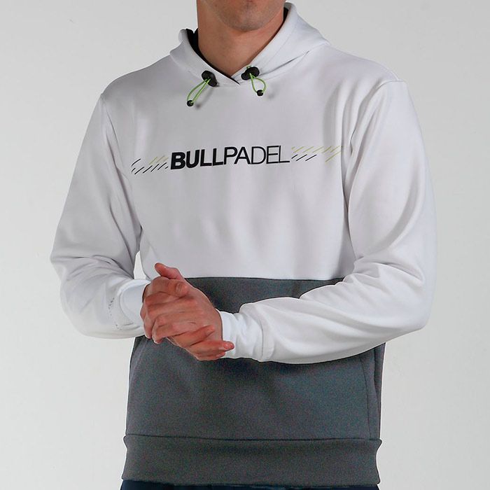 Sudadera Bullpadel IMBUI M 012 Blanco