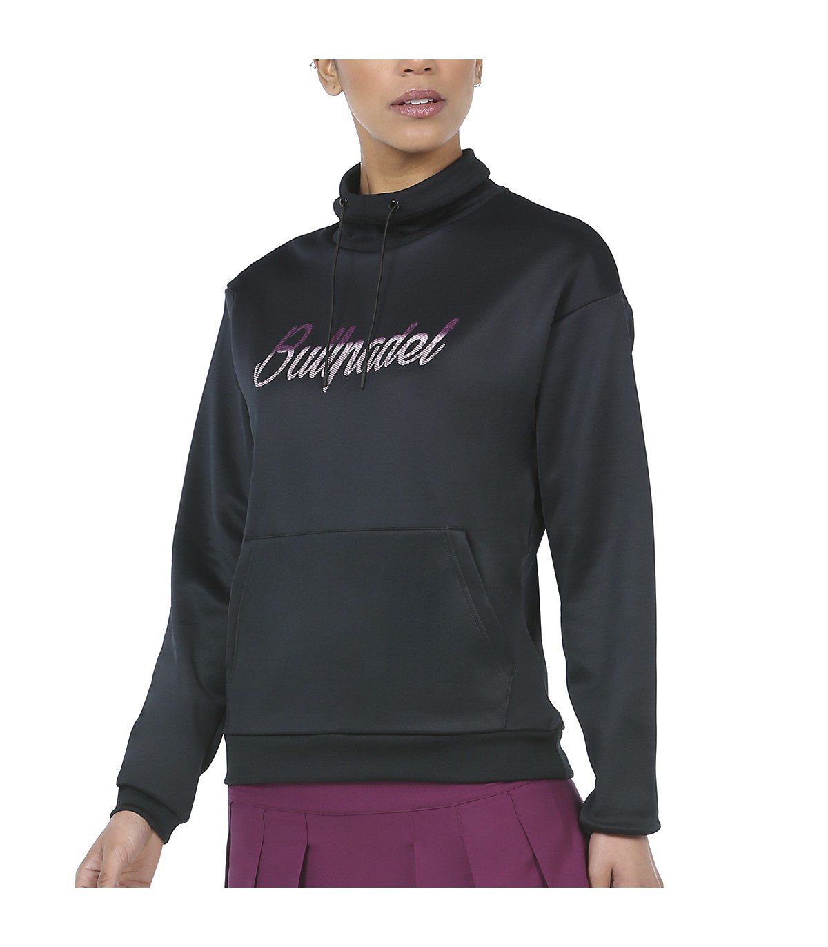 Sudadera Bullpadel IRUSTA 005 Negro