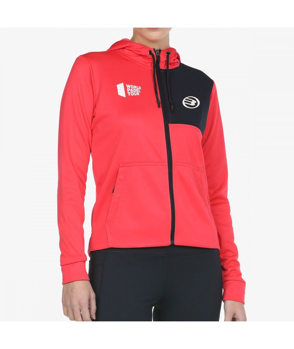 Sudadera Bullpadel RODIGAL 499 Carmesi