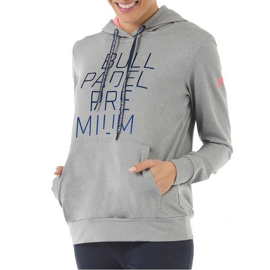 Sudadera Bullpadel VALDAO 151 Gris Oscuro