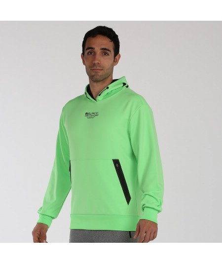 Sudadera Bullpadel LEZ 074 Verde Flour