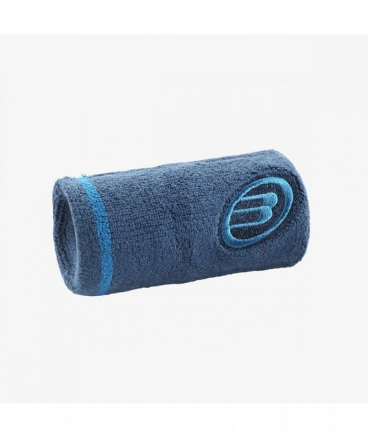 MUÑEQUERA BULLPADEL BPMU221 AZUL PROFUNDO/AMARILLO LIMON FLUOR