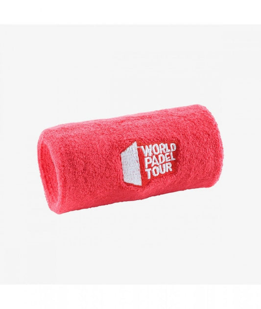 MUÑEQUERAS BULLPADEL WPT ROJA Y GRIS