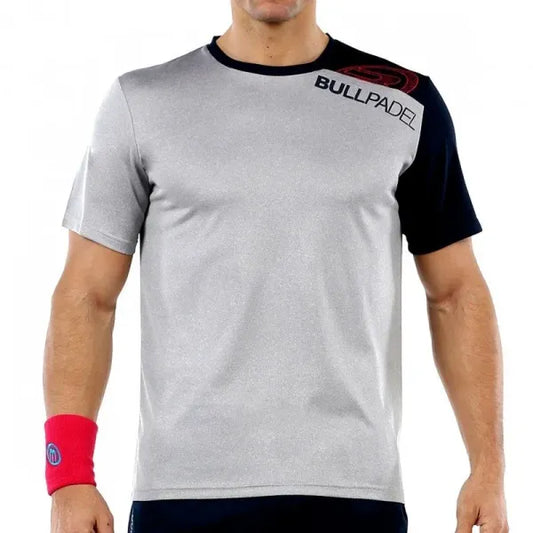 Camiseta Bullpadel UNUT 151 Gris