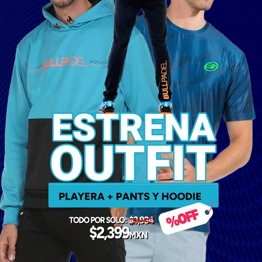 Hoodie Azul + Pants+ Playera