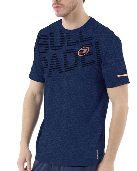 Camiseta Bullpadel IRATE 304 Azul Marino