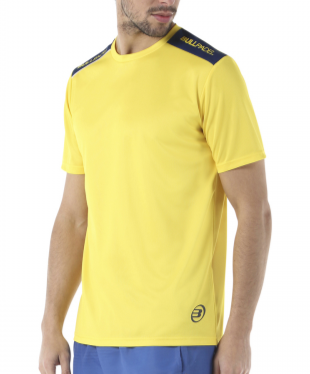 Camiseta Bullpadel COCONUT 023 Amarillo