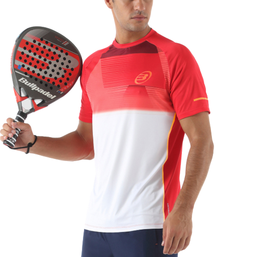 Camiseta Bullpadel TERNATE 003 Rojo