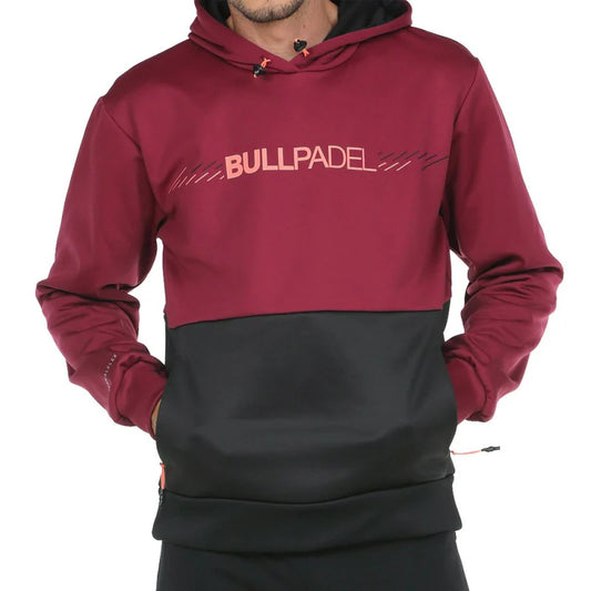 Hoodie vino + playera + pants